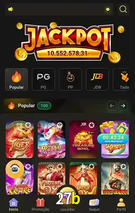Promoções Especiais no 27b App